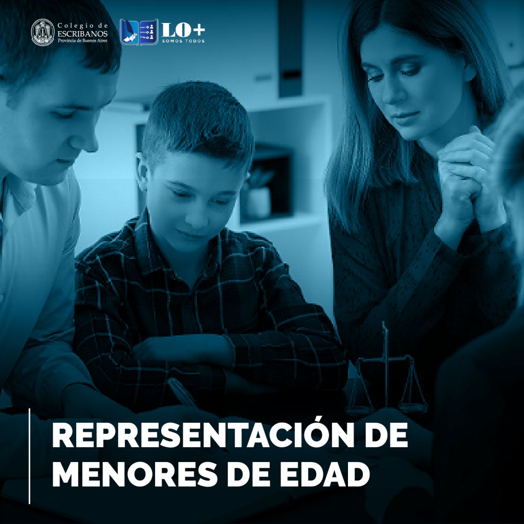 Representación de menores de edad