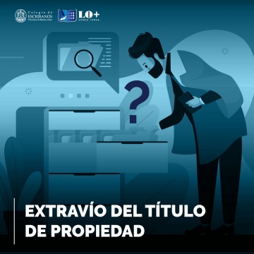 Extravío del título de propiedad