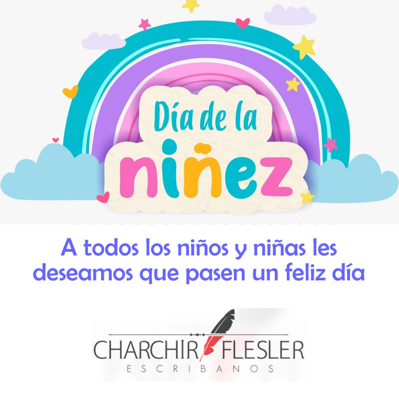 21 de Agosto. Día de la niñez.